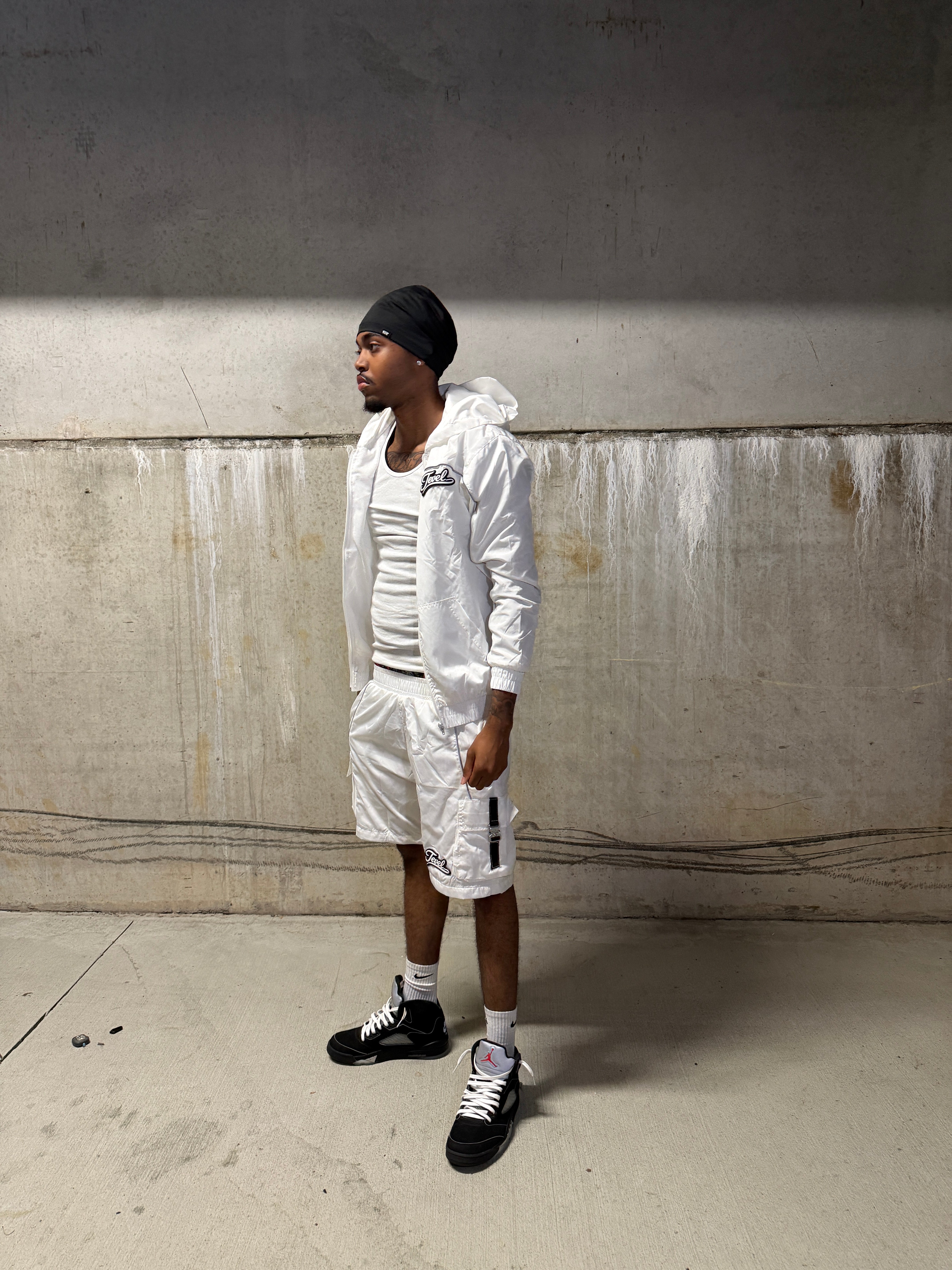 Tevel White Reflective Tracksuit