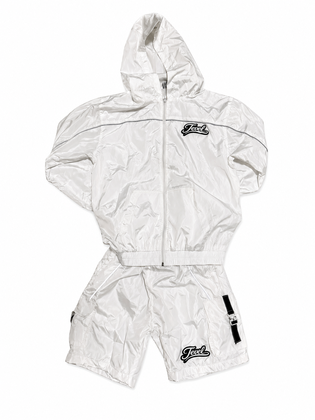 Tevel White Reflective Tracksuit