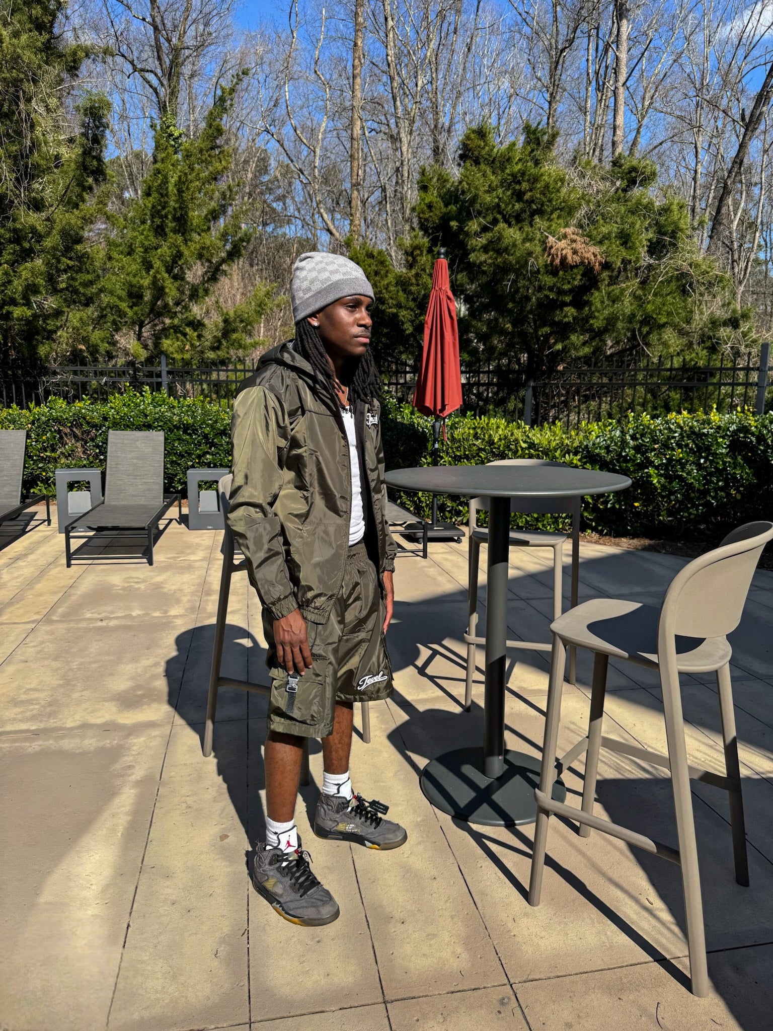 Tevel Olive Green Tracksuit